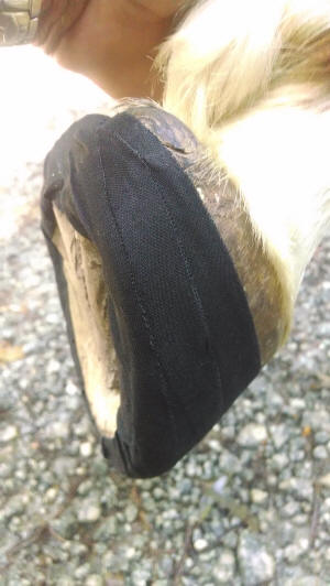 Mueller Athletic Tape Application for Easycare Glove Glue-On SHells